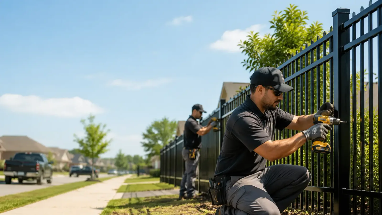 Metal Fence Installation in Farmingdale, NY